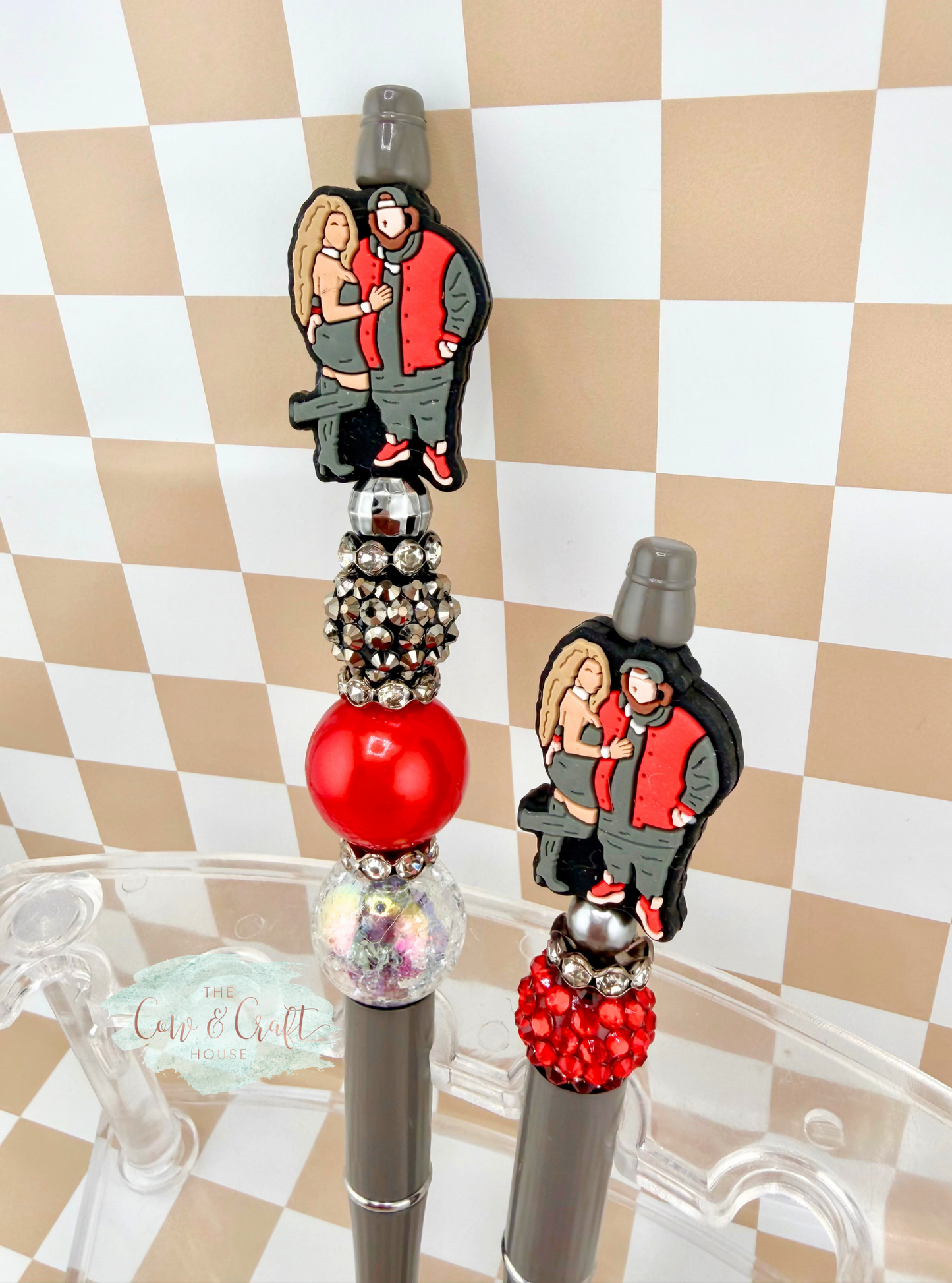 Twist Black Ink Pen – Jelly Roll Inspired Couple Pen