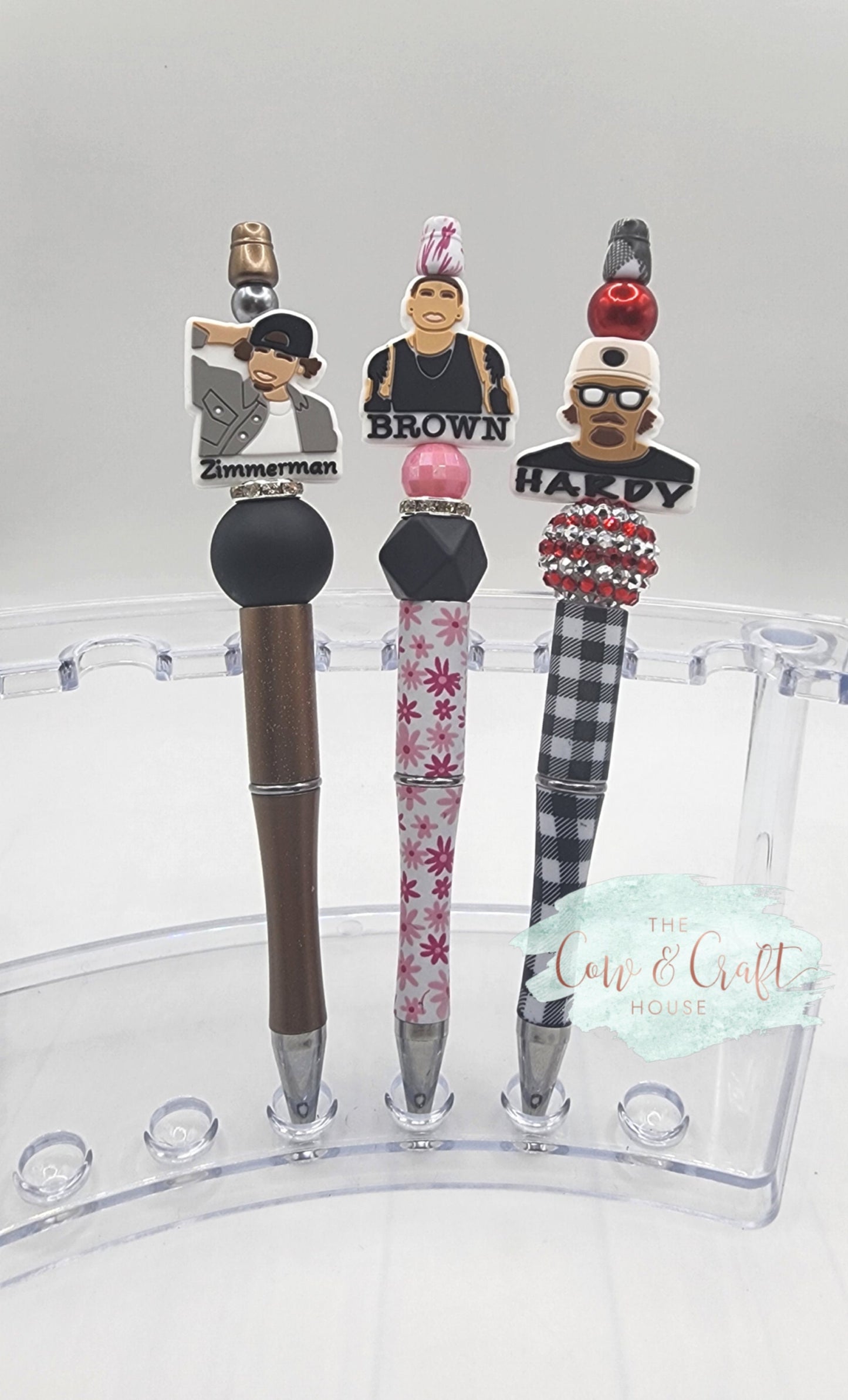 Beaded Pen: Zimmerman, Kane Brown, Hardy - Novelty Ballpoint Pen