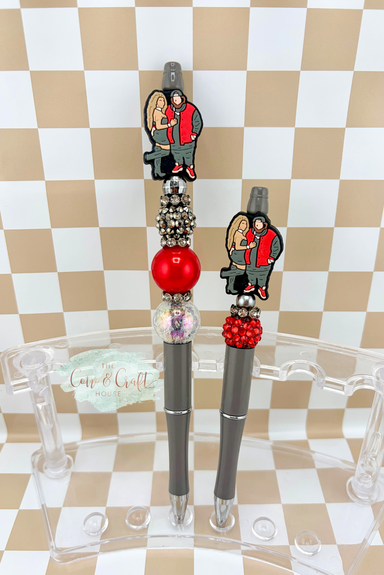 Twist Black Ink Pen – Jelly Roll Inspired Couple Pen