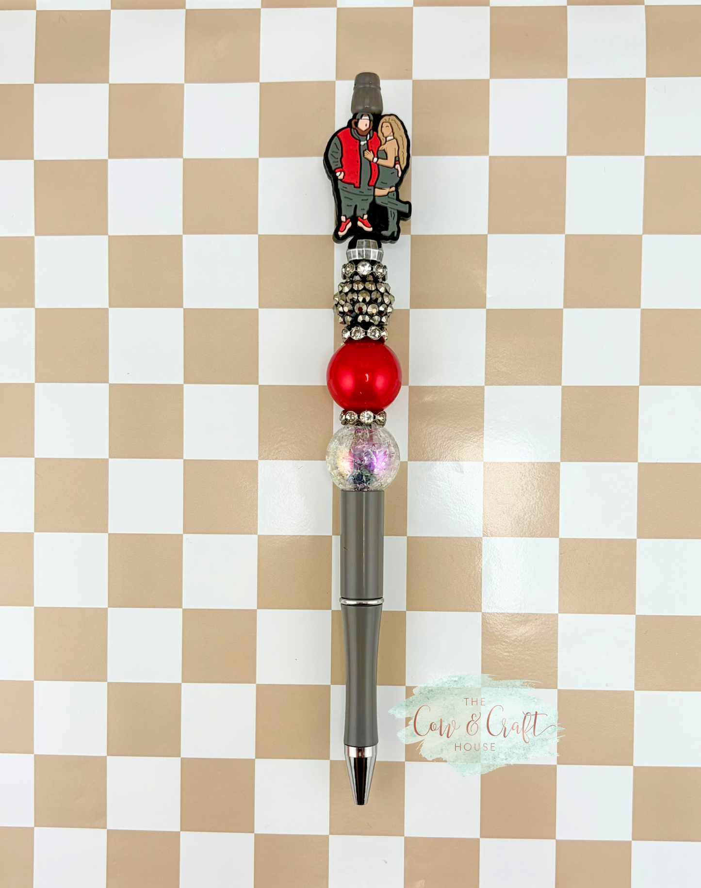 Twist Black Ink Pen – Jelly Roll Inspired Couple Pen