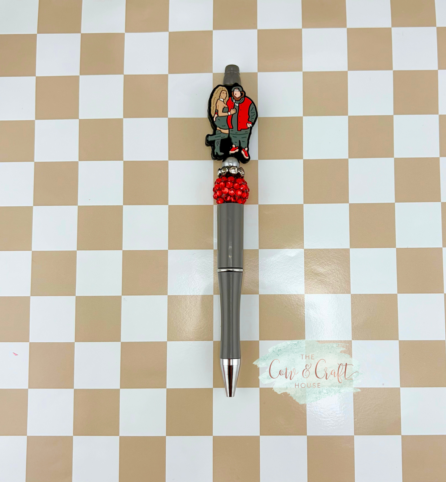 Twist Black Ink Pen – Jelly Roll Inspired Couple Pen
