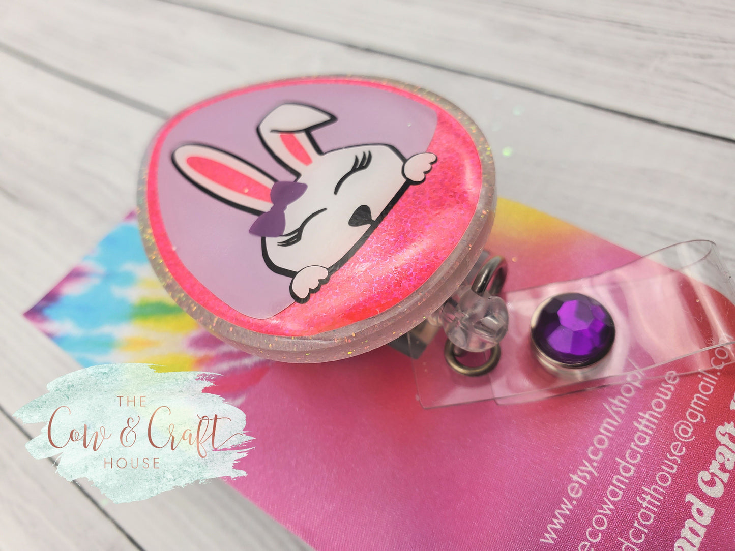 Easter Bunny Badge Reel, Easter Egg Badge Reel, Cute Easter Badge Reel, Easter Medical Badge, Easter ID Holder, Holiday Badge Reel