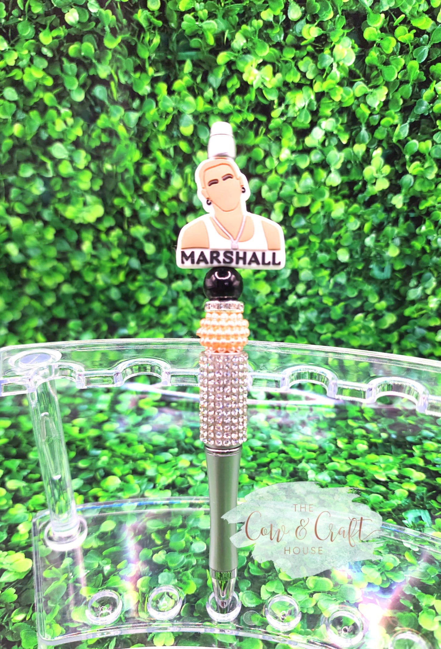 Silicone Bead Pen: MGK, Eminem, Reba - Fun Gift