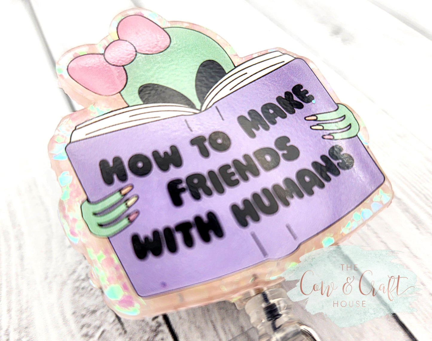 Funny Alien Nurse Badge Reel – “How to Make Friends with Humans”