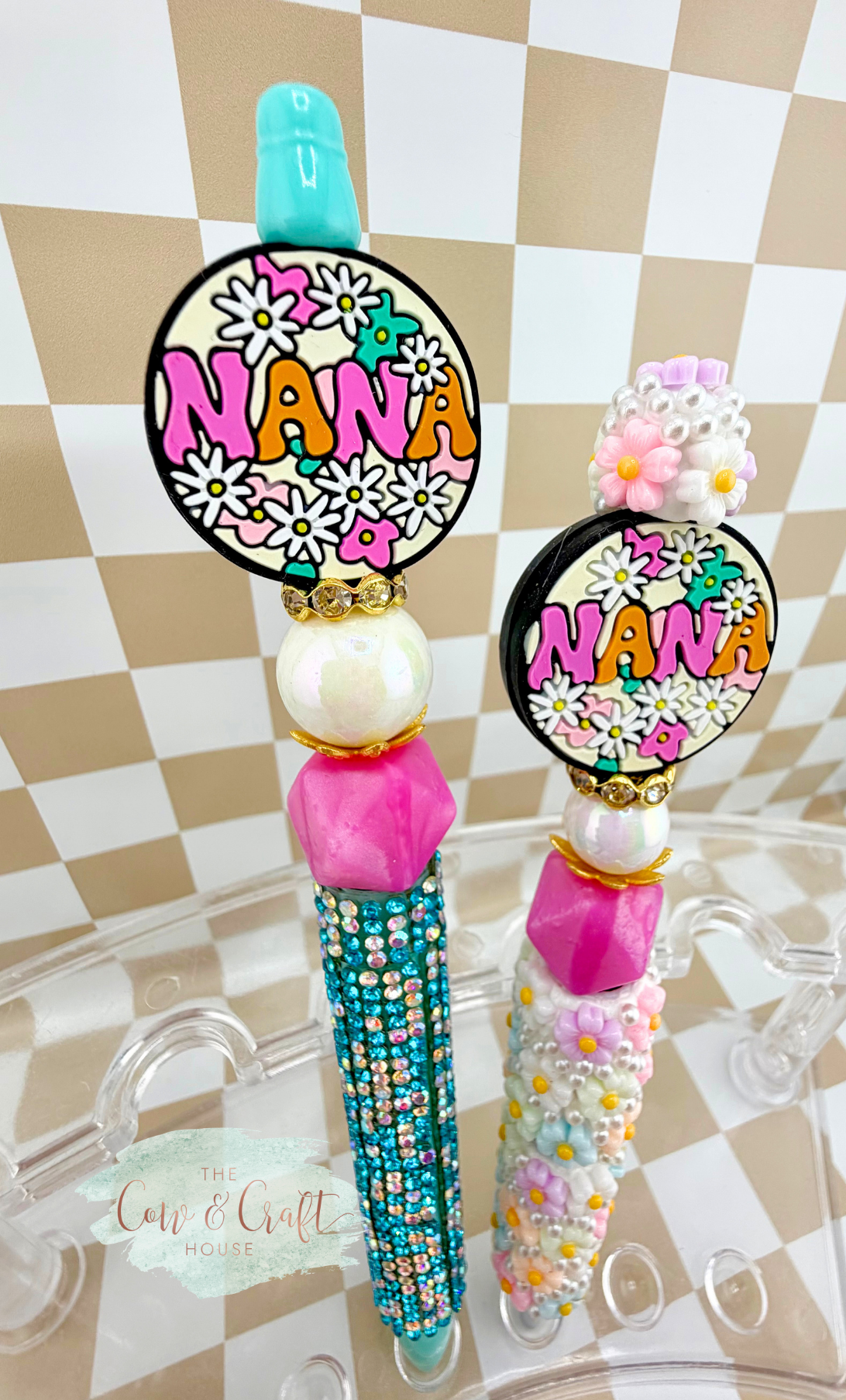 NANA Beaded Black Ink Pen
