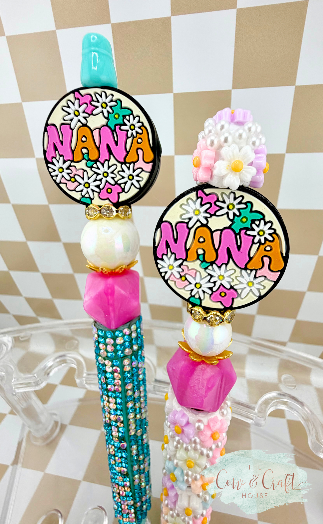 NANA Beaded Black Ink Pen