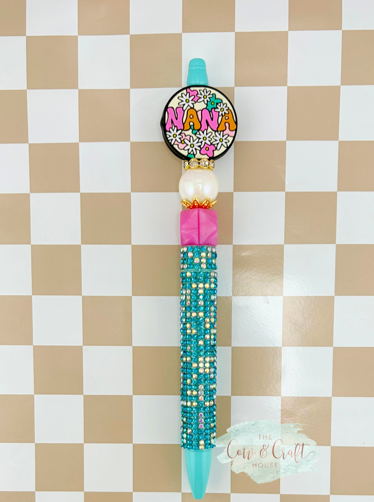 NANA Beaded Black Ink Pen